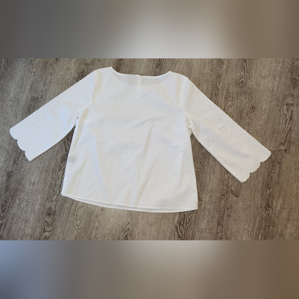 Liz Claiborne White Blouse